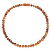 Baltic Amber Titting ketting voor baby eenvoudig pakket 7 maten 10 kleuren lab getest 220722679386