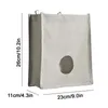 Storage Bags Wall Mounted Bag Kitchen Garbage With Hook And Round Extraction Port Hangings Closet Organizer For