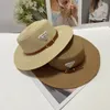 Designer Bucket Hats for Women Luxury Straw Hat Wide Brim Hats Fashion Hand Woven Cap Girls mans Summer Caps Beach Hats Big Brim Hats Sun Holiday travel fisherman hat