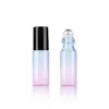 Storage Bottles 20/30/50pcs/pack 5ml Glass Roll On With Metal Roller Balls Sample Test Vials For Essential Oils Perfume Travel