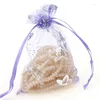 Bolsas de compras 100pcs/lote 11x16cm Butterfly Organza Saco de bolsa de jóias de doces de casamento para casas de casamento
