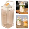 Water Bottles Fridge Drink Dispenser Juice Beverage Container With Sealing Lid