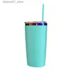 Canecas Rainbow Base Canecas Canecas Canecas Caçadoras de Caçadores de Café Antela Tumbler de Aço Antelhado Com Copq240419