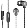 Écouteurs câblés HIFI Elecphone Remote Stéréo Stéréo 35 mm Écouteurs de casque avec des écouteurs de musique microphone pour iPhone Samsung Huawe4021953