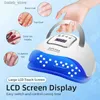 Nail Dryers 66LED UV Nail Drying Lamp 300W Manicure Lamp With LCD Display Infrared Automatic Sensor For Gel Polish Drying Lamp Manicure Tool Y240419IZF3