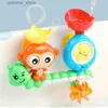 Sable Player Water Fun Bath Toys for Toddler Kids Kids Monkey Caterpillar Shower Toy Toddler Bath Toys Educational Toys For Kids Girls and Children For Pool et L416