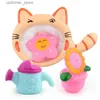 Sand Play Water Fun Fishing Net Fishing Baby Baby Water Racconda Kitten Creative Acqua Spray per bambini Bath Bath Bath Toy Disking Ret Swimming Kit Toy Toying L416