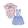 Kleidungssets 4. Juli Infant Baby Boy Outfit