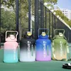 Water flessen matgradiënt drinksport draagbare drink fles herbruikbare capaciteitsdrinkware voor camping voor kamperen wandelen running