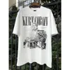 VTG w trudnej sytuacji Saint Short Sleved High Street TS Koppen vintage sukienka Raport Hip-Hop Loose T-Shirt Trend zaokrąglenia szyi designerka sportowa męska pullover yq6a