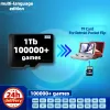 Cartões TF Game Card para Retroid Pocket 3 Flip Plus Memory Todos os emuladores pré -instalados jogos PS2 PSP Console portátil Handheld 1T 512G