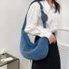 Hobos Women Corchuroy Crescent Sac de mode Hobo sac Hobo Sac à main