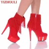 Dance Shoes Brand Women's Spring and Autumn High Quality Knee Boots Sexy 15cm