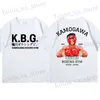 T-shirt maschile hajime no ippo kamogawa boxe t-shirt da uomo makunouchi takamura kgb abbigliamento t-shirt grafico harajuku abbigliamento t240419