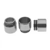 810 Anti fried Oil SS Drip Tip with Filter Net Rainbow Color Stainless Steel Wide Bore Mouthpeice for 810 Thread Tank Atomizer ZZ