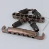 Cables Guitar Stop Bar Tailpiece With Anchors +Tune O Matic Studs Bronze Color for LP SG Guitars