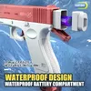 Electric Water Gun Wysoko jakościowa zabawka dla dzieci o dużej pojemności do letnich gier i zabawy 240403