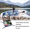 Sacs Grands Paddle Board Sac kayak imperméable Accessoires Paddle Board Sac Isulate Kayak Deck With 2 Mesh Pockets Hookstyle