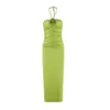 2024 Wind Spring/summer New Explosive Product: Sexy Spicy Girl Suspended Strap Open Back Dress F41925