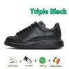 Hommes concepteurs concepteurs chaussures décontractées en cuir plate-forme surdimensionnée semelles surdimensionnées baskets blanc noir argent luxe velours en daim chaussures chaussures de sport 36-45
