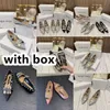 2024 Designer Sandals Slide Luxury Womens Summer Lady Sandal Party Fare Flat Slifor Spacchi Sandali Fashi