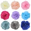 Brosches Fashion Cloth Art Flower for Women Handmade tyg Corsage Lapel Pins Elegant Christmas Jackets smycken Tillbehör