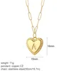 Colliers pendants Collier de nom de lettre initiale pour femmes A-Z Alphabet Choker Gold Collares Collares Longues chaînes en acier inoxydable Lien