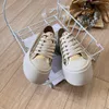 Chaussures décontractées Chaussures Chaussures Femme Trainers Platform Sneakers Gold Silver Lace Up Size 36-40 Classic confort