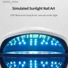 Secadores de uñas x8max 57 LED UV Professional 150W Photo Máquina de uñas Simulada Lámpara de sol, lámpara de manicura de la lámpara de manicura del equipo de salón Y240419dty