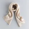 Scarves SZDYQH Winter Goat Cashmere Knit Women Scarf Solid Color Warm Fashion Capes Outdoor Lady High Quality