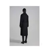 Płaszcz damski Cashmere Płaszcz Designerka mody Maxmaras Manuela Classic Coat Black