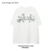T-shirts pour femmes Original American Retro Cartoon Imprimé Tops Ins Hip Hop Short Shirt Shirt Goth Y2K Top HARAJUKU Graphique