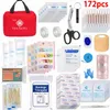 First Aid Supply First Aid Kit 26-401 Piece All-Purpose Tactical Emergency Kit in the Car Military Acessory Survival Kits Camping Medical Bag D240419