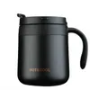 Inexpensive Thermal Insulated Travel Mug 12 oz Stainless steel coffee cup Double vacuum thermos cup with handle LXL52