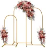 Arco de metal arco quadro de casamento arco balão moldura de ferro de fundo de ouro Diy Birthday Baby Shower Holiday Party Decoration 240419