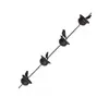 Garden Decorations Outdoor Birds On Cups Metal Rain Chain Catcher For Gutter Roof Drainage Downspout Tool