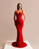 Sexy dames zeemeermin prom avondjurken lieverd vloer lengte feestjurk formele nachtcocktail rode prom jurken aangepaste maat