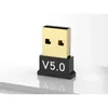 2024 USB Bluetooth 5.0 Adapter Nadajnik Bluetooth Audio Bluetooth Dongle Wireless USB do komputerowego laptopa PC C For