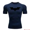 قميص رياضة أفضل قميص T-Shirt T-Shirt T-Shirt T-Shirt Quick Dry Work Out Gym Stirts Muscle Shirt Compression MMA Clothing 240418