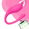 Draadloze app -controle dildo vibrator voor vrouwen vagina stimulator g spot ei clit massager Wearable Clitoral sexy speelgoed voor volwassenen