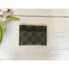 Projektanci torby mężczyźni kobiety portfel torba na kartę Louisvuttion portfel luksus luksus Louisvuiotton klasyczny szachownica metalowy zamek błyskawiczny 972