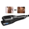 2 Em 1 Ferros planos Endurecedores de cabelo de cerâmica e aparador de cabelo Profissional sem fio Automatic Split End Clipper para mulheres