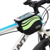 Bags Bicycle Bags Front Touch Screen Mobile Phone Bag Mtb Road Mountain Bike Top Tube Bag Cycling Pannier Pack Cycling Accessories