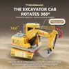 RC Car Children Toys Remote Contrôle pour garçons Radio Excavator Truck Truck Bulldozer Electric Car Kids Gift 240417