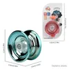 Yoyo Funny Professional Aluminium Metal Yoyo für Kinder und Anfänger Metal Yo-Yos-Spielzeug für Kinder und Erwachsene