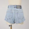 Dames shorts 2024 Fashion Summer Ladies denim gewassen pure katoenen hoge kwaliteit broek kleding verkoop beha