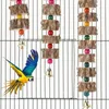 Autres fournitures d'oiseaux détruisent le jouet à mastication du perroquet en bois soulage l'ennui