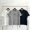 T-shirts masculins T-shirt d'été FG Lettre colorée