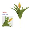 Decoratieve bloemen 1 pc's 32 cm kunstmatige plastic ananas ananas planten bladeren thuis decor tuin decoratie cadeau f826