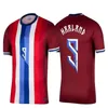 Norwaies 2024 Fußballtrikot Erling Haaland Odegaard Oscar Bobb Nationale 24 25 Kit de Fußball Männer Kid Kit Home Away Männer Uniform Rouge Weiß